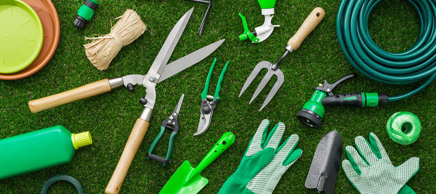 Les outils pour travaux de jardinage